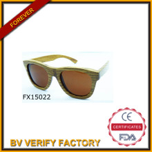 Gafas de sol de bambú hecha a mano de 2015 (FX15022)